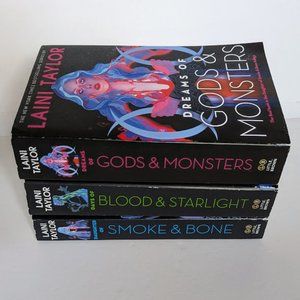 Full Trilogy Daughter of Smoke & Bone Laini Taylor Soft Jelena Kevic Djurdjevic